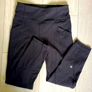 Lululemon leggings with pockets size 6